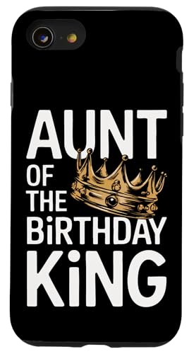 Tante Tante des Geburtstagskönigs Hülle für iPhone SE (2020) / 7 / 8 von Aunt Family Apparel