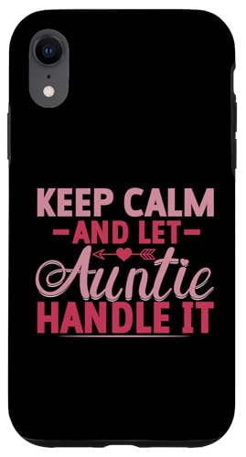 Bleib ruhig und lass Tante das regeln, Tante Hülle für iPhone XR von Aunt Gifts