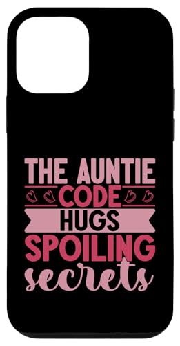Der Tante Code umarmt und verdirbt Geheimnisse, Tante Hülle für iPhone 12 mini von Aunt Gifts