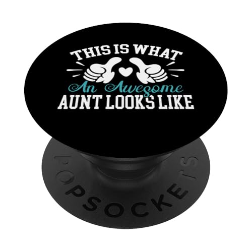 So sieht eine tolle Tante aus Tante PopSockets Klebender PopGrip von Aunt Gifts