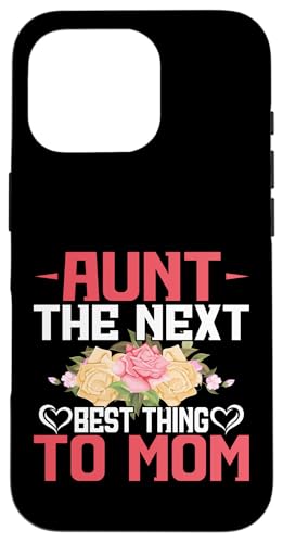 Tante Das Nächstbeste für Mama Tante Hülle für iPhone 16 Pro von Aunt Gifts
