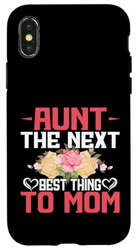 Tante Das Nächstbeste für Mama Tante Hülle für iPhone X/XS von Aunt Gifts