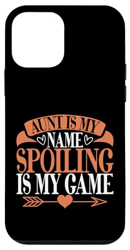Tante ist mein Name Spoiling ist mein Spiel Tante Hülle für iPhone 12 mini von Aunt Gifts