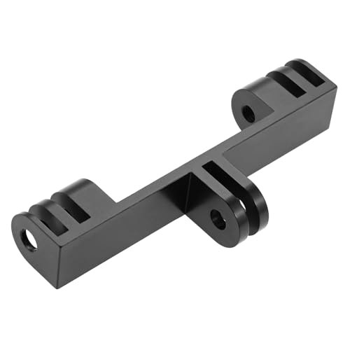 Aupoko Aluminium Doppelhalterung, Double Mount Adapter für 12/11/10/9/8/7/6/5/4/3 und andere Action-Kameras Aupoko Aluminium Doppelhalterung, Double Mount Adapter für 12/11/10/9/8/7/6/5/4/3 und andere Action-Kameras von Aupoko
