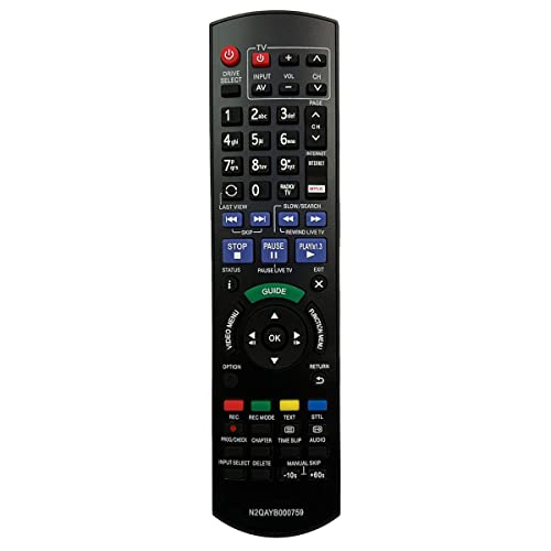 Aurabeam Ersatz Fernbedienung kompatibel mit Panasonic DMR-BST730 Blu-Ray Player Aurabeam Ersatz Fernbedienung kompatibel mit Panasonic DMR-BST730 Blu-Ray Player von Ceybo