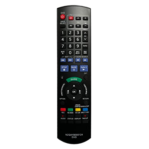 Aurabeam Ersatz Fernbedienung kompatibel mit Panasonic (DMR- DVD Player von Aurabeam