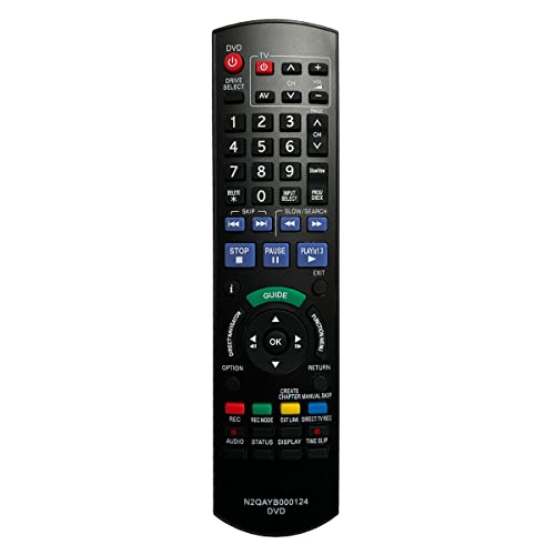 Aurabeam Ersatz Fernbedienung kompatibel mit Panasonic DMR-BCT940 DVD Player von Aurabeam