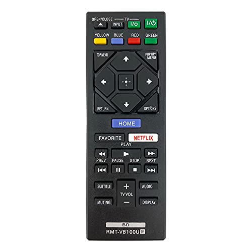 Aurabeam Ersatz Fernbedienung kompatibel mit Sony BDP-S1500 DVD Player von Aurabeam