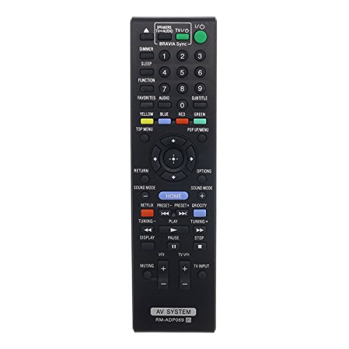 Aurabeam Ersatz Fernbedienung kompatibel mit Sony BDV-E4100 Receiver/Stereoanlage (Surroundsystem) von Aurabeam