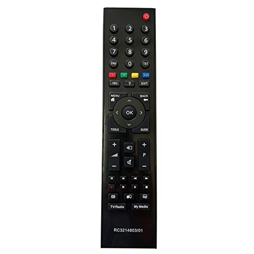 Aurabeam Ersatz TV Fernbedienung kompatibel mit Grundig 26VLE8100WG Fernseher von Aurabeam