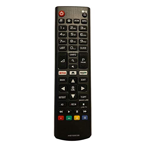 Aurabeam Ersatz TV Fernbedienung kompatibel mit LG 43UH603V Fernseher von Aurabeam