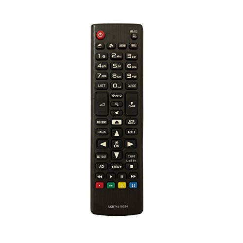 Aurabeam Ersatz TV Fernbedienung kompatibel mit LG 43UH6109 Fernseher Aurabeam Ersatz TV Fernbedienung kompatibel mit LG 43UH6109 Fernseher von Aurabeam