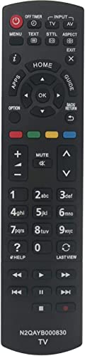 Aurabeam Ersatz TV Fernbedienung kompatibel mit Panasonic TX40DSW404 Fernseher Aurabeam Ersatz TV Fernbedienung kompatibel mit Panasonic TX40DSW404 Fernseher von Aurabeam