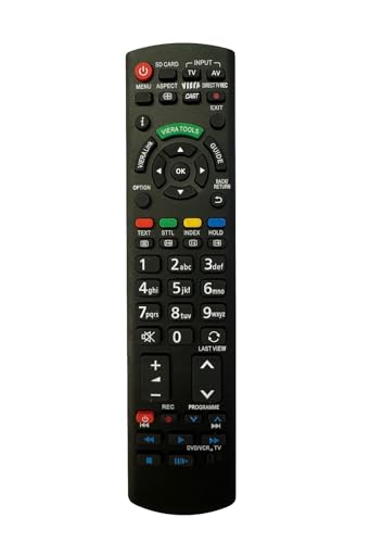 Aurabeam Ersatz TV Fernbedienung kompatibel mit Panasonic TXP50VT20E Fernseher Aurabeam Ersatz TV Fernbedienung kompatibel mit Panasonic TXP50VT20E Fernseher von Aurabeam
