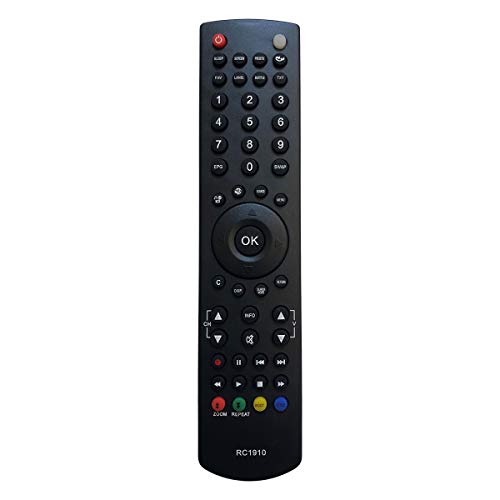 Aurabeam Ersatz TV Fernbedienung kompatibel mit Telefunken T22R910-LEDPVR Fernseher Aurabeam Ersatz TV Fernbedienung kompatibel mit Telefunken T22R910-LEDPVR Fernseher von Ceybo