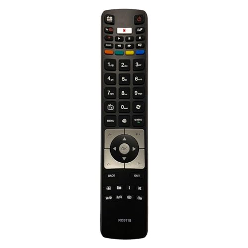 Aurabeam Ersatz TV Fernbedienung kompatibel mit Telefunken XF43A401W Fernseher Aurabeam Ersatz TV Fernbedienung kompatibel mit Telefunken XF43A401W Fernseher von Aurabeam