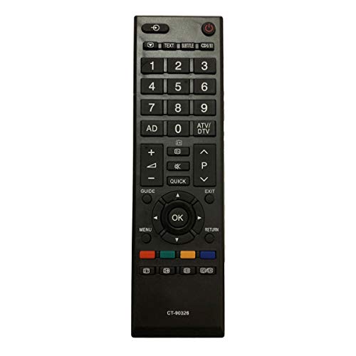 Aurabeam Ersatz TV Fernbedienung kompatibel mit Toshiba 32EL933G Fernseher Aurabeam Ersatz TV Fernbedienung kompatibel mit Toshiba 32EL933G Fernseher von Aurabeam