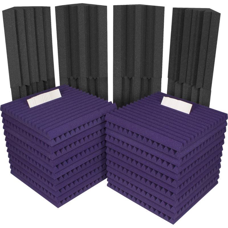Auralex Project 2 Roominator Kit PUR Purple Roominator Kit (Lila) von Auralex