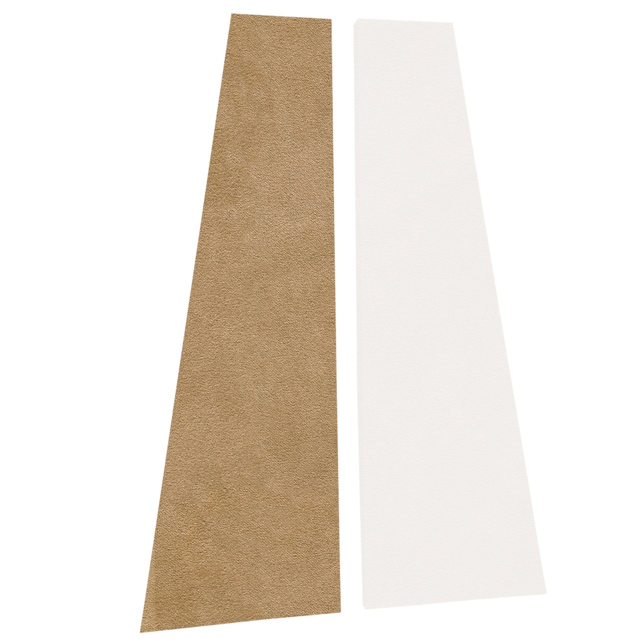 Auralex SonoSuede Trapezoid Panel Left Tan Absorber (Single Panel) von Auralex
