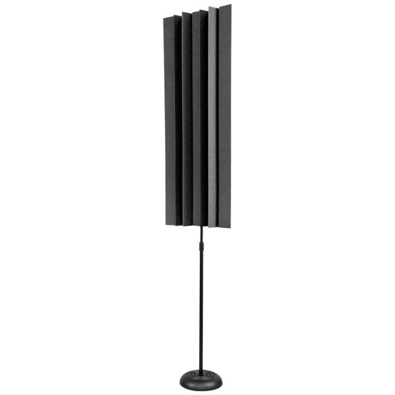 Auralex Stand-Mounted LENRD CHA Charcoal Bass Trap, grau von Auralex