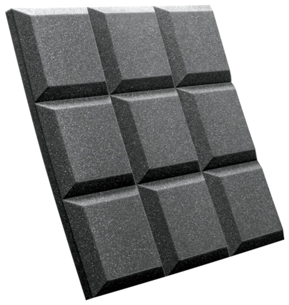 Auralex Studiofoam SonoFlat Grid Charcoal 61x61x5cm Grey Absorber (Pack of 8) von Auralex