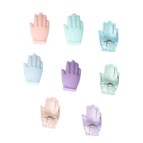 20pcs Papierdatei Clip Colored Book Page Clips Handformdateiclips Für Journaling Organizing Paper Datei Bild von Aurgiarme