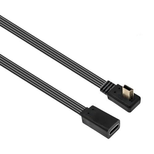 Aurgiarme 10 Cm/20 Cm Langes Typ C Weiblich USB Adapter Adapter Kabel Daten Synchronisation Für Smartphones Tablets Und Andere Geräte von Aurgiarme