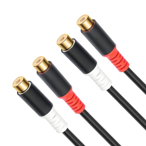 Aurgiarme 2RCA FEMAL FEMAL Bis 2RCA FEMAL SOUND CABEL 80 Cm Gold Plattierte Steckverbinder Für 2RCA Erweiterung Home Sound Systems Aurgiarme 2RCA FEMAL FEMAL Bis 2RCA FEMAL SOUND CABEL 80 Cm Gold Plattierte Steckverbinder Für 2RCA Erweiterung Home Sound Systems von Aurgiarme