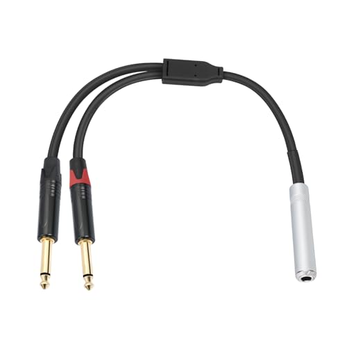 Aurgiarme 6 35 Mm Signale Y Splitterkabel 1/4 Zoll Weibchen Zu Doppel 1/4 Zoll Aurgiarme 6 35 Mm Signale Y Splitterkabel 1/4 Zoll Weibchen Zu Doppel 1/4 Zoll von Aurgiarme