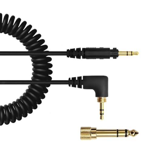 Aurgiarme Federskabel Über Kopfhörerkabeldraht Für EAH DJ1200-Kopfhörer Mit 6 35 Mm Anschlussadapter Aurgiarme Federskabel Über Kopfhörerkabeldraht Für EAH DJ1200-Kopfhörer Mit 6 35 Mm Anschlussadapter von Aurgiarme