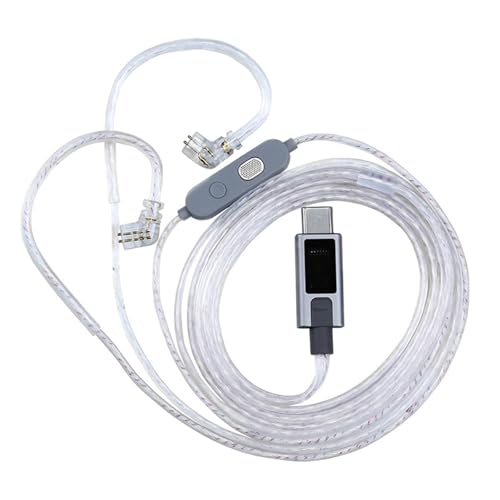 Aurgiarme KZM2 Zwei Mikrofone Silber Plattiert Kabel Kopfhörerkabel C Typ C Kabel Mit Einbauten In EQ Switches Für Anpassbare Klang Aurgiarme KZM2 Zwei Mikrofone Silber Plattiert Kabel Kopfhörerkabel C Typ C Kabel Mit Einbauten In EQ Switches Für Anpassbare Klang von Aurgiarme