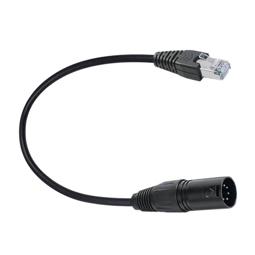 Aurgiarme Rotierende Lock XLR5P Nach RJ45 Adapterkabel Hochleistungssteuer PVC Beschichtung Live Schallausrüstung Kompatible Verlängerungskabel Aurgiarme Rotierende Lock XLR5P Nach RJ45 Adapterkabel Hochleistungssteuer PVC Beschichtung Live Schallausrüstung Kompatible Verlängerungskabel von Aurgiarme