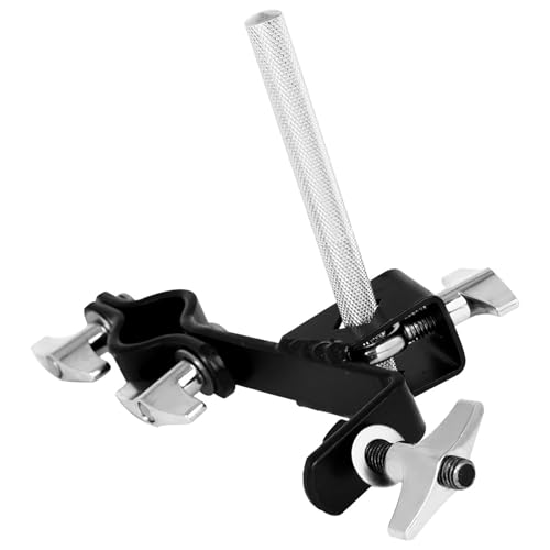 Metall Cowbell Drum Clamp Verstellbares Cowbell Halterungsklemme Percussion Instrument Accessoires Dauerhaft Metall Cowbell Drum Clamp Verstellbares Cowbell Halterungsklemme Percussion Instrument Accessoires Dauerhaft von Aurgiarme