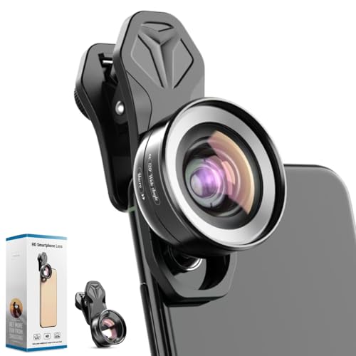 Auricase 2-in-1 Universal Handy Kamera objektiv, Handy objektiv Set,10X Macro Lens, 120° Weitwinkel, Makroobjektiv für die meisten Smartphones Auricase 2-in-1 Universal Handy Kamera objektiv, Handy objektiv Set,10X Macro Lens, 120° Weitwinkel, Makroobjektiv für die meisten Smartphones von Auricase