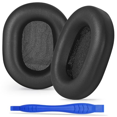 Aurivor Echte Leder-Ohrpolster für Sony WH-1000XM5 Noise-Cancelling-Kopfhörer, Premium XM5 Ersatz-Ohrabdeckungen aus weichem Lammleder mit optimiertem Memory-Schaum von Aurivor