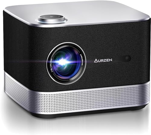 Beamer mit Official NetfIix 3D DoIby Audio, AURZEN Boom 3 Beamer 4K Autofokus/Trapezkorrektur Beamer, HDR 10 60Hz WiFi6 Bluetooth, 1080P Full HD Beamer Heimkino, Video LED Smart Projektor Outdoor Beamer mit Official NetfIix 3D DoIby Audio, AURZEN Boom 3 Beamer 4K Autofokus/Trapezkorrektur Beamer, HDR 10 60Hz WiFi6 Bluetooth, 1080P Full HD Beamer Heimkino, Video LED Smart Projektor Outdoor von Aurzen