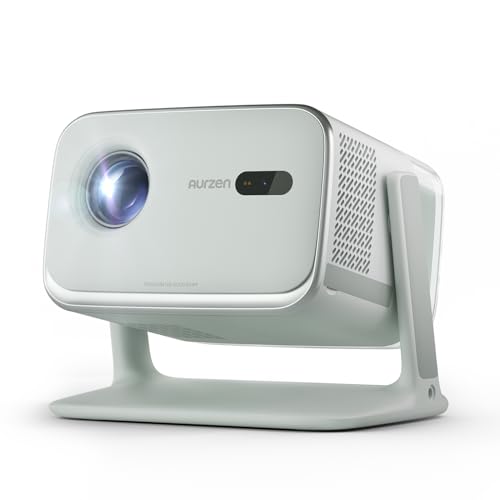 Aurzen Boom Mini 4-in-1 Smart Beamer mit Google TV, 4K Unterstützt Heimkino & Outdoor Projektor, 20W DoIby Audio, 500 ANSI Projector, ToF Autofokus & Trapezkorrektur, WLAN/Bluetooth/Handy (Grün) Aurzen Boom Mini 4-in-1 Smart Beamer mit Google TV, 4K Unterstützt Heimkino & Outdoor Projektor, 20W DoIby Audio, 500 ANSI Projector, ToF Autofokus & Trapezkorrektur, WLAN/Bluetooth/Handy (Grün) von Aurzen