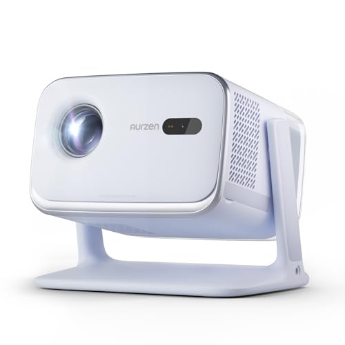 Aurzen Boom Mini 4-in-1 Smart Beamer mit Google TV, 4K Unterstützt Heimkino & Outdoor Projektor, 20W DoIby Audio, 500 ANSI Projector, ToF Autofokus & Trapezkorrektur, WLAN/Bluetooth/Handy (Blau) Aurzen Boom Mini 4-in-1 Smart Beamer mit Google TV, 4K Unterstützt Heimkino & Outdoor Projektor, 20W DoIby Audio, 500 ANSI Projector, ToF Autofokus & Trapezkorrektur, WLAN/Bluetooth/Handy (Blau) von Aurzen