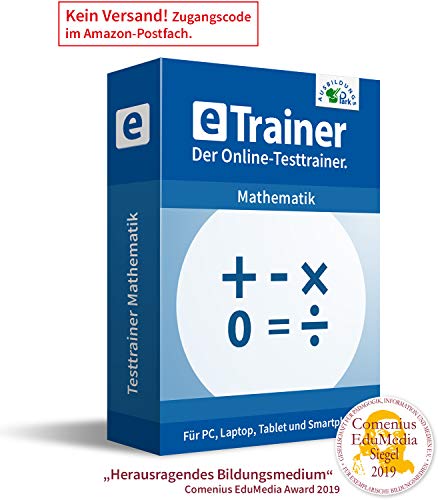 Einstellungstest Mathematik 2024: eTrainer – Der Online-Testtrainer | Über 1.000 Aufgaben mit allen Lösungswegen: Grundrechenarten, Bruchrechnen, Textaufgaben, Dreisatz, Prozentrechnen, und mehr von Ausbildungspark