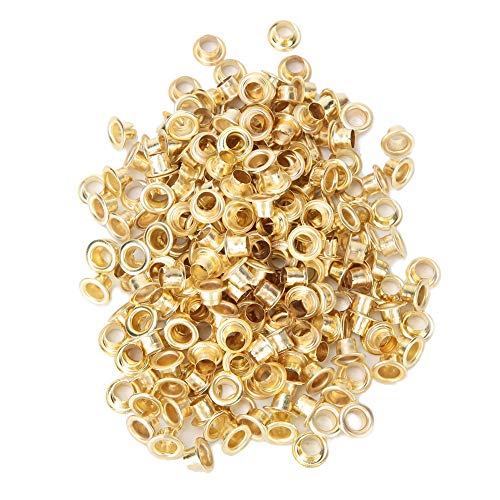 4 Mm Goldene Ösen, 250 Sets Metallösen, Papierkarten, Einzellocher, Runde Ösen, Ösen für Schuhe, Kleidung, Basteln, Scrapbooking, Papier, Dokumente 4 Mm Goldene Ösen, 250 Sets Metallösen, Papierkarten, Einzellocher, Runde Ösen, Ösen für Schuhe, Kleidung, Basteln, Scrapbooking, Papier, Dokumente von Ausla