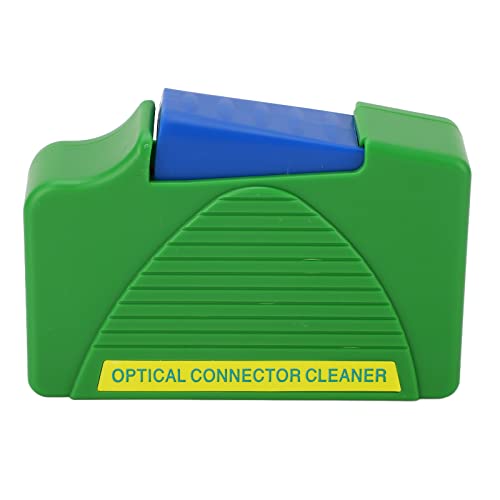 Ausla Faser-Reinigungsbox SC FC ST LC End Face, Glasfaserpinsel für Gebrauch mit, Reinigung von Faser-Steckern (Green) von Ausla