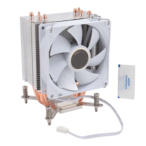 CPU -Kühllüfter 3.54in 4 Wärmerohre 3Pin 12VDC 2000 U/Min Hydrauliklager CPU -Luftkühler für Motherboard mit Rückplatte von Ausla
