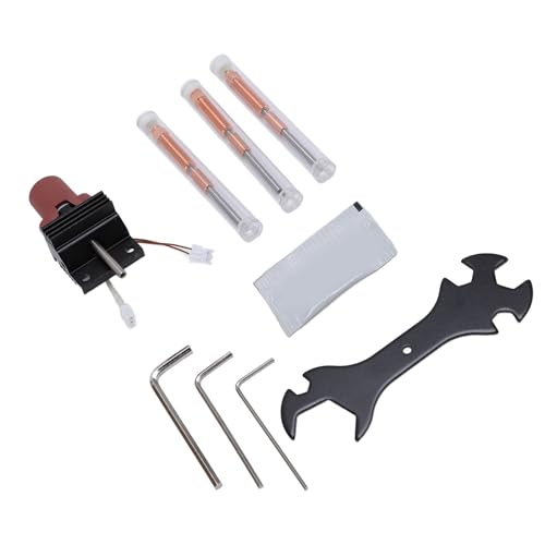 Ceramic Hotend Kit Leistungsstarker 60 W, Hochgeschwindigkeitsdruck, mit Schnell -Tauschdüsen, für K1, K1 Maximum, K1C 3D -Drucker von Ausla