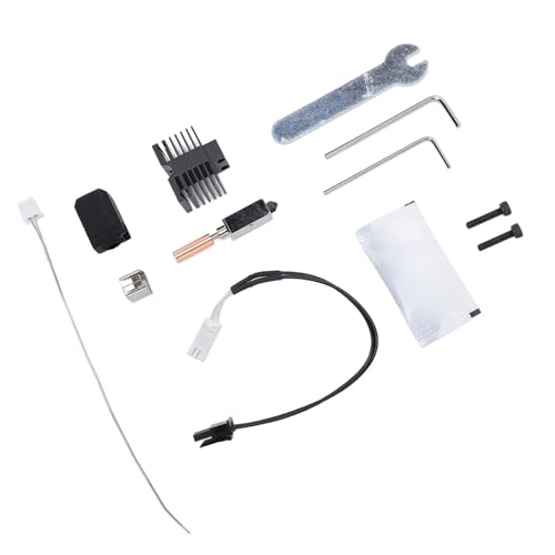 Keramik Hotend Kit, Gehärtete Stahldüse für Qidi X Plus 3, 1,75 Mm Filament, Unterstützung PLA ABS PEK TPU PC Nylon Peek Pei von Ausla