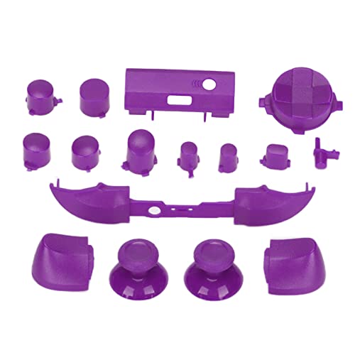 Series X Full Game Controller Button Set Ersatz Griffe Kits für Series X, für Series S Game Controller (Purple) von Ausla