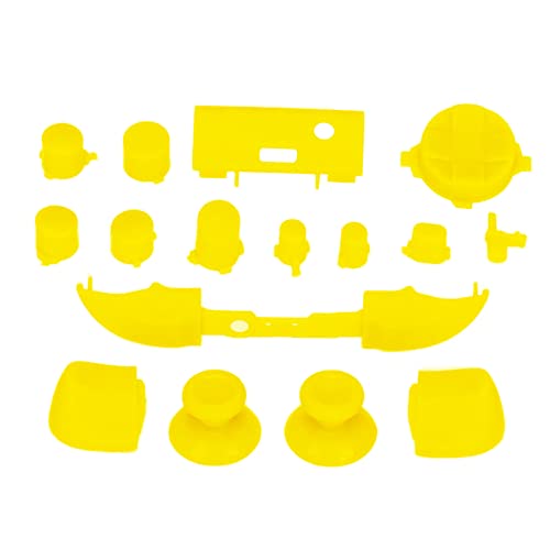 Series X Full Game Controller Button Set Ersatz Griffe Kits für Series X, für Series S Game Controller (Yellow) von Ausla