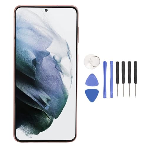 Telefon-Ersatzbildschirm für S21 Plus 5G, 6,7'' Display Touch Digitizer Assembly, für SM G996B EU International Version (Roségold) von Ausla