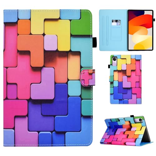 Auslbin Hülle für Xiaomi Redmi Pad SE 11" 2023 Schutzhülle PU Leder Case Magnetisch Flip Cover mit Ständer für Xiaomi Redmi Pad SE 11" 2023,Bausteine Auslbin Hülle für Xiaomi Redmi Pad SE 11" 2023 Schutzhülle PU Leder Case Magnetisch Flip Cover mit Ständer für Xiaomi Redmi Pad SE 11" 2023,Bausteine von Auslbin