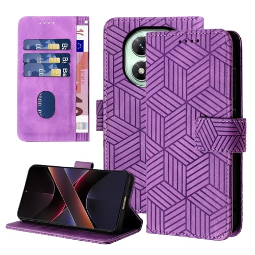 Auslbin Poco X7/Note 14 Pro 5G Hülle Flip Handyhülle Xiaomi Poco X7 5G/Redmi Note 14 Pro 5G Geometrischen Stil Hülle mit Magnetschnalle PU-Leder Poco X7/Note 14 Pro 5G Case, Lila Auslbin Poco X7/Note 14 Pro 5G Hülle Flip Handyhülle Xiaomi Poco X7 5G/Redmi Note 14 Pro 5G Geometrischen Stil Hülle mit Magnetschnalle PU-Leder Poco X7/Note 14 Pro 5G Case, Lila von Auslbin