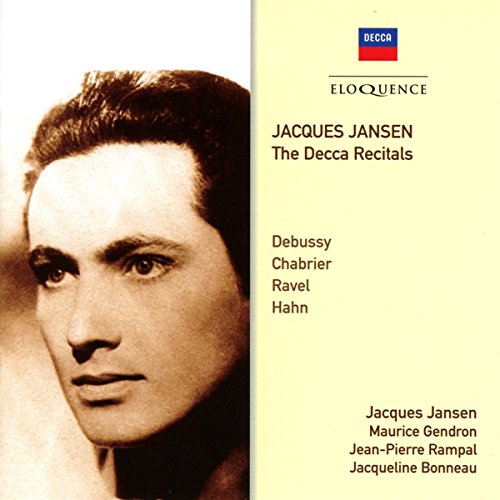 Jacques Jansen: the Decca Recitals von Australian Eloquence (Klassik Center Kassel)
